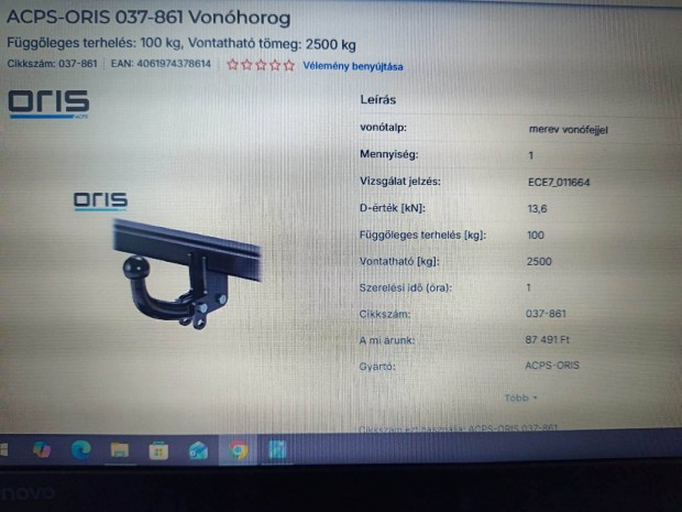 Oris von�horog, Peugeot, Fiat, Citronen kisteheraut�kra, �j!