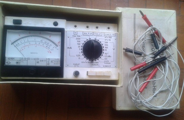 Orosz analg C 43101 multimter