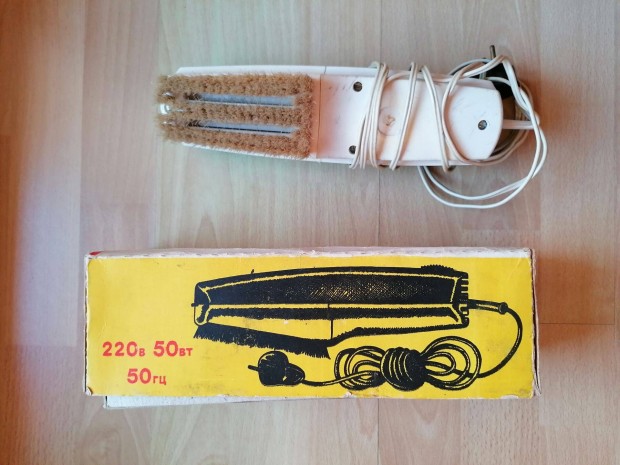 Orosz elektromos porszívós ruhakefe :) - régi, retro, de működik!!