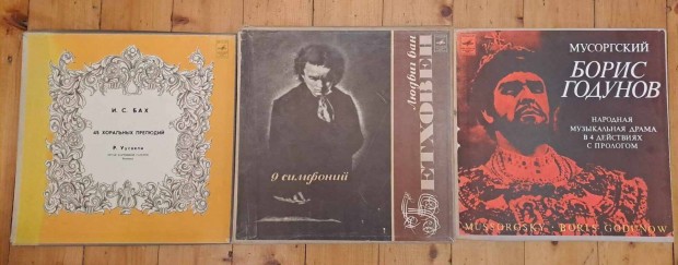 Orosz hanglemezek - 29 db