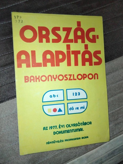 Orszgalapts B akonyoszlopon (1978 )
