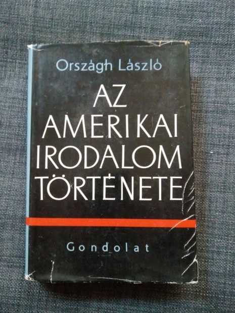 Orszgh Lszl - Virgos Zsolt - Az amerikai irodalom trtnete