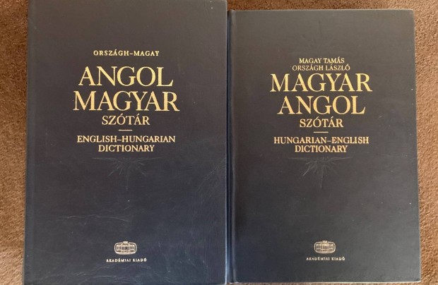 Orszgh-Magay Angol-magyar, magyar-angol sztr