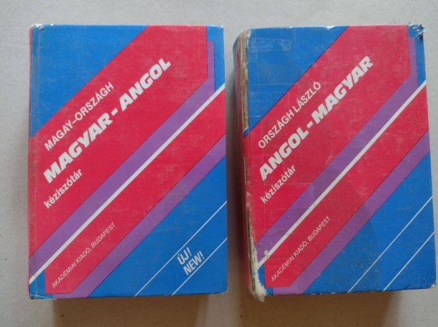 Országh: angol-magyar, magyar-angol szótár