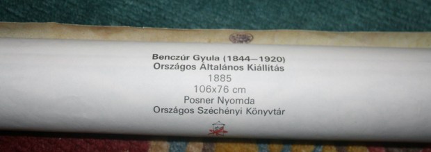 Orszgos talnos Killts 1885.05.02. plakt 105x75 cm