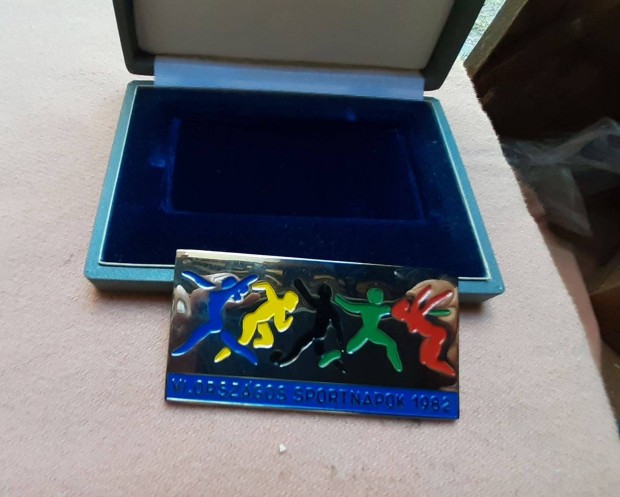 Országos sportnapk emlékérem 1982