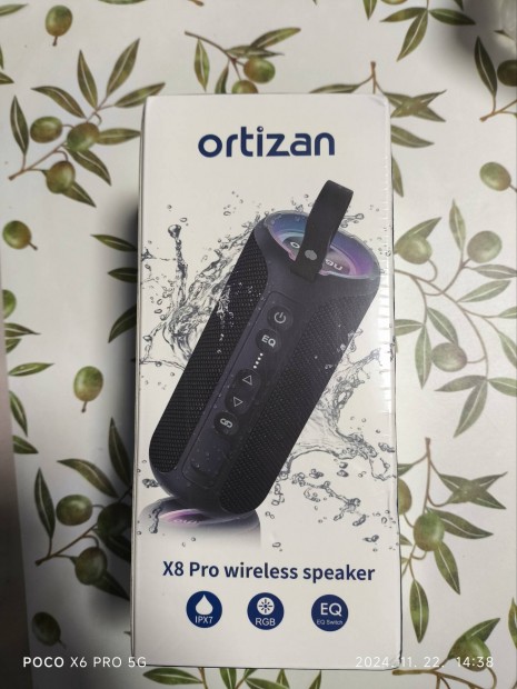 Ortizan X8Pro Bluetooth hangszr, hangfal j 