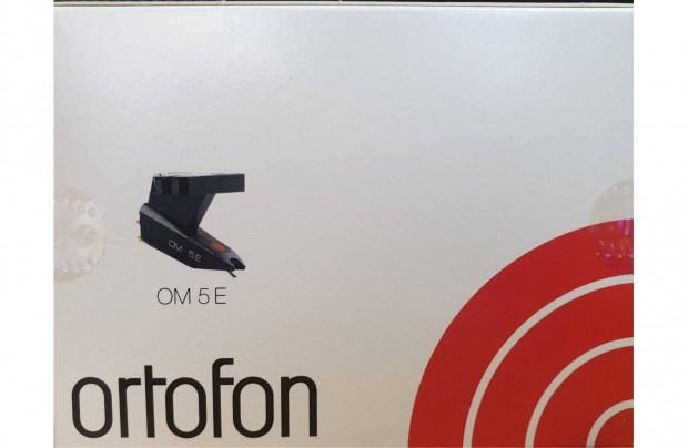 Ortofon OM5E OM 5E Gyri Eredeti lemezjtsz t hangszed vinyl j