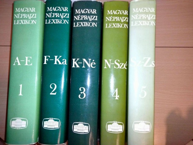 Ortutay Gyula - Magyar néprajzi lexikon I-V