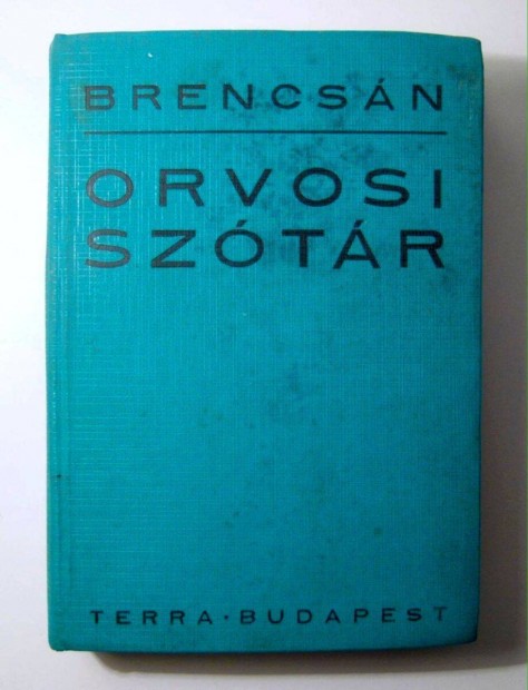 Orvosi Sztr (Brencsn Jnos) 1981 (viseltes) 3kp+tartalom