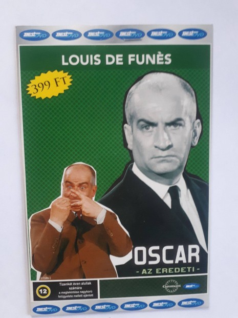 Oscar (Loius De Funs) paprtokos DVD, posta 255 Ft