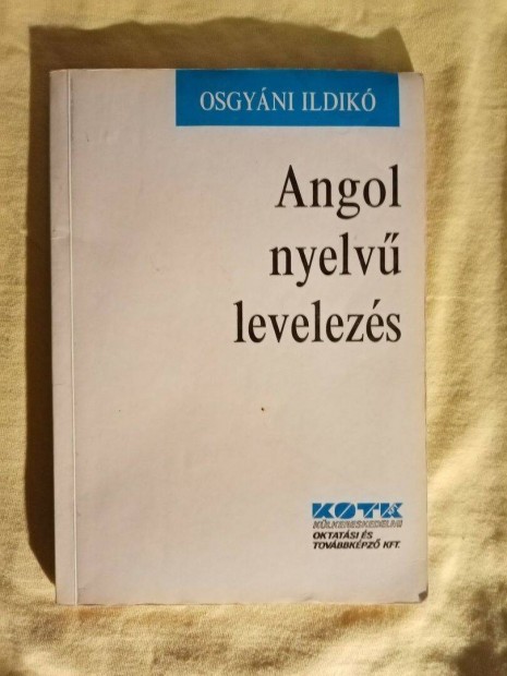 Osgyni Ildik: Angol nyelv levelezs