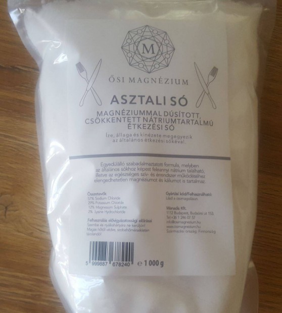 si Magnzium Asztali S, 1 kg Csods !!