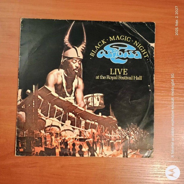 Osibisa Black Magic Night; 2xlp, Vinyl