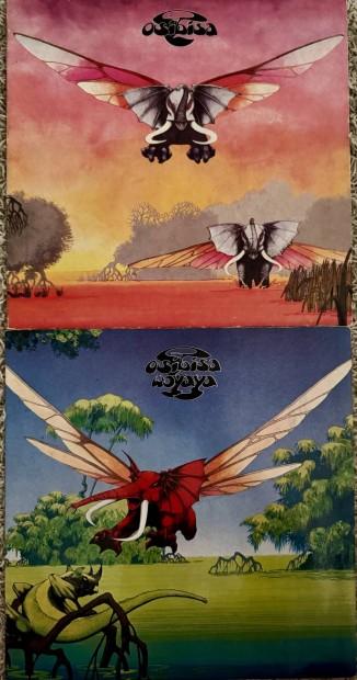 Osibisa vinyl prog rock bakelit lemezek