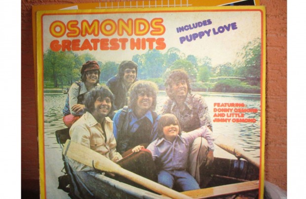 Osmonds greatest hits includes puppy love vinyl hanglemez elad