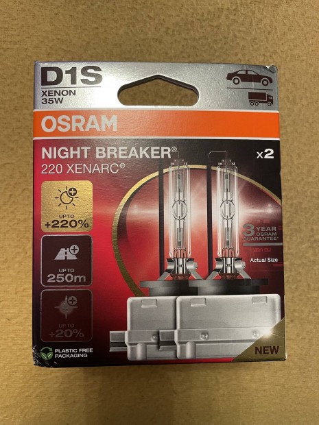 Osram D1S xenon 35W night breaker 220 Xenarc