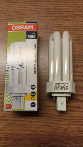 Osram Dulux T-Plus 26W/830-840 kompakt fnycsvek