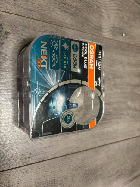 Osram H1 Cool Blue Intense Nextgen +100% 5000K halogn izz Duo Box