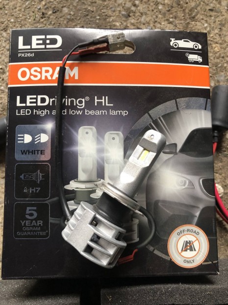 Osram LED izzo H7 kivitel