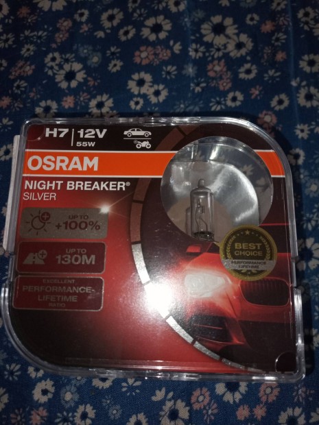 Osram Night Breaker Silver H7 fnyszr izz elad, vagy elcserlhet