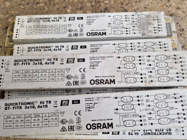 Osram Quicktronic fitt8 3x18-418 w-s elektronikus eltt.