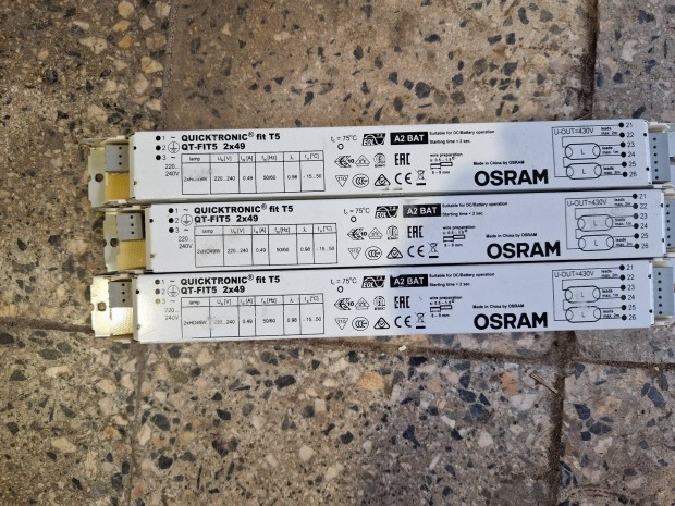 Osram Quicktronik fit T5 2x49 elektronikus eltt