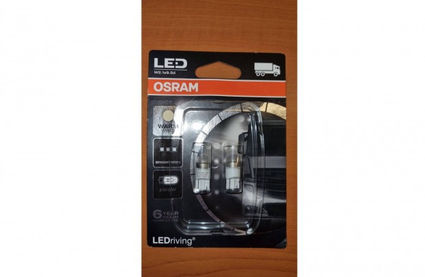 Osram W5W 24V helyzetjelz LED