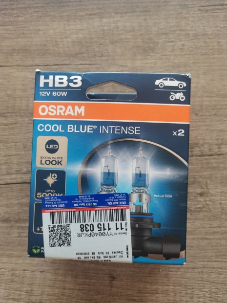 Osram hb3 cool blue