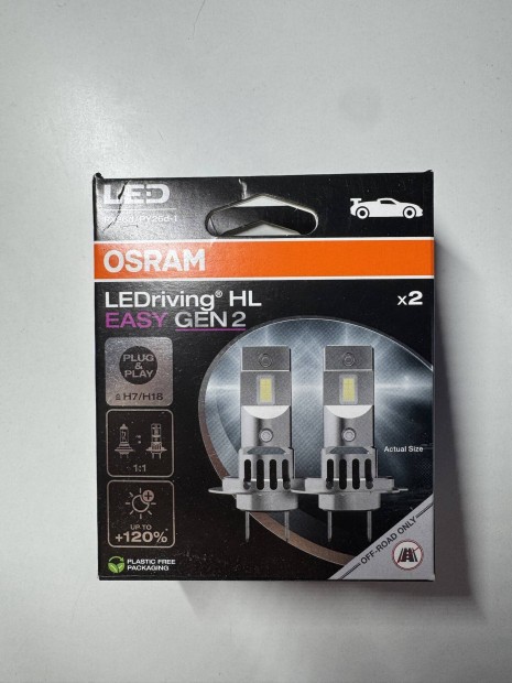 Osram ledriving hl easy h7 gen 2