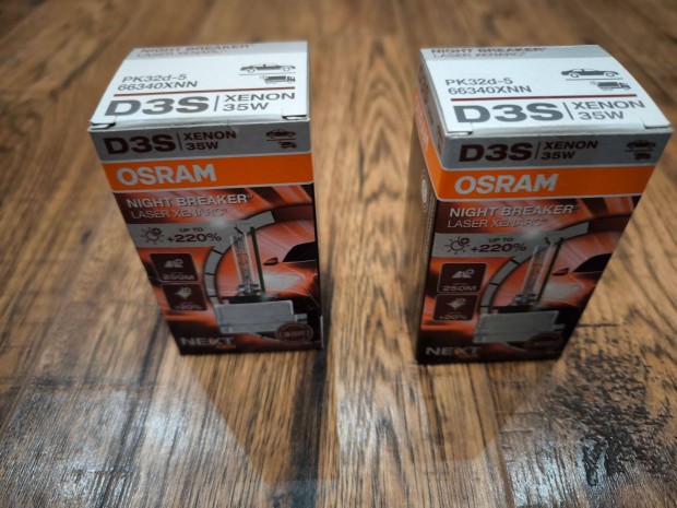 Osram night breaker laser xenon D3S 2db