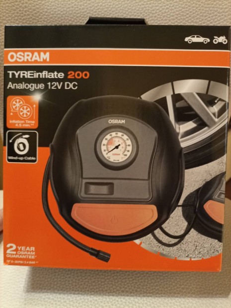 Osram tyreinflate szivargyjts kompresszor j