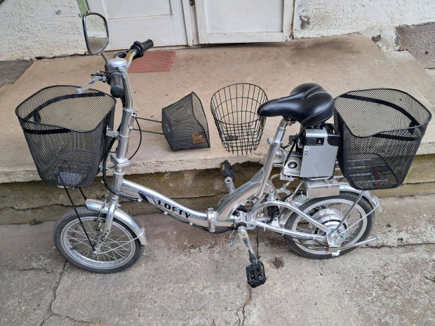 Összecsukható jó állapotban levő 16" e-bike eladó