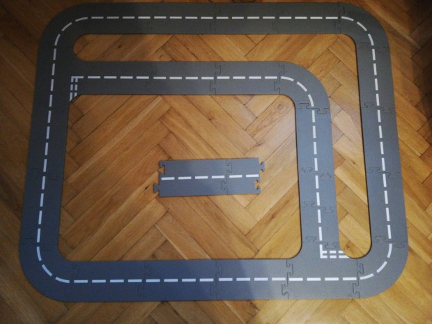 sszerakhat manyag jtk autt - Roadway puzzle