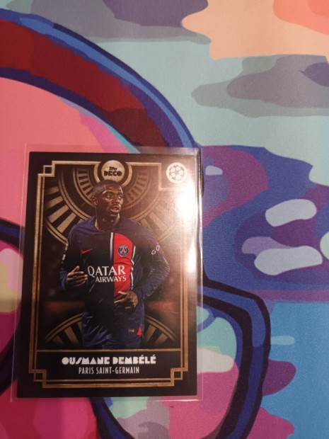 Osumane Dembele Topps Deco focis krtya PSG Paris