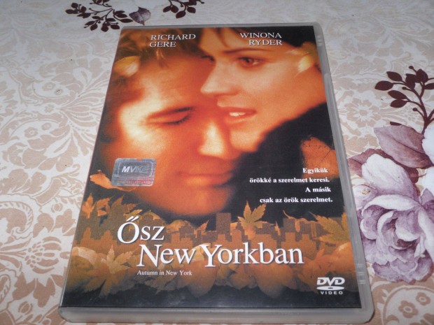 Ösz new yorkban Richard gere dvd ritkaság