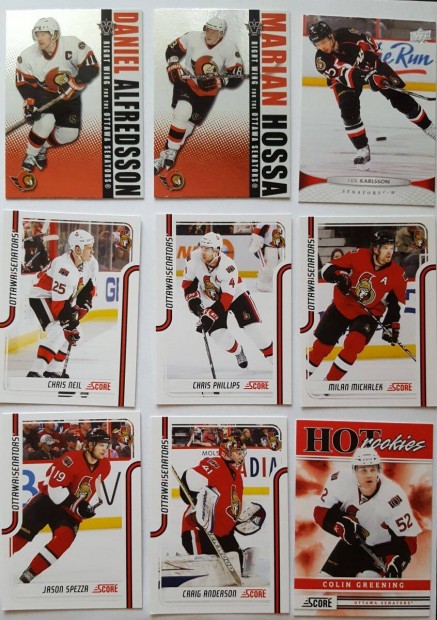 Ottawa Senators NHL krtya Yashin Lalime Anderson Heatley