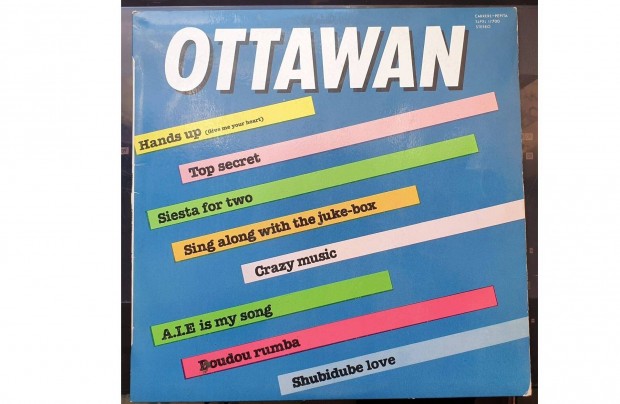 Ottawan bakelit hanglemez elad (1981)