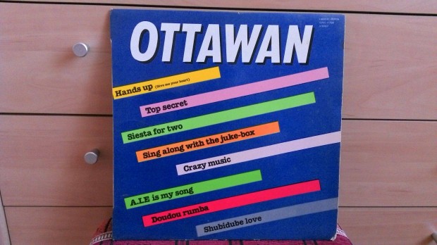 Ottawan hanglemez bakelit lemez Vinyl