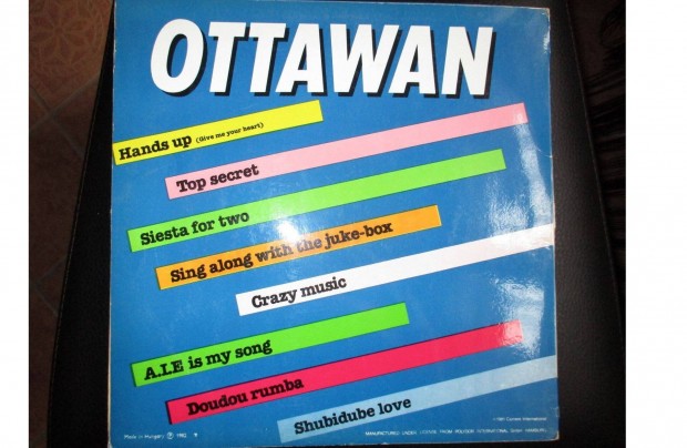 Ottawan vinyl hanglemezek eladk