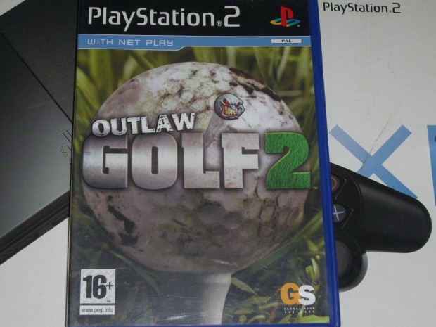 Outlaw Golf 2 - Playstation 2 eredeti lemez elad 1 500 Ft