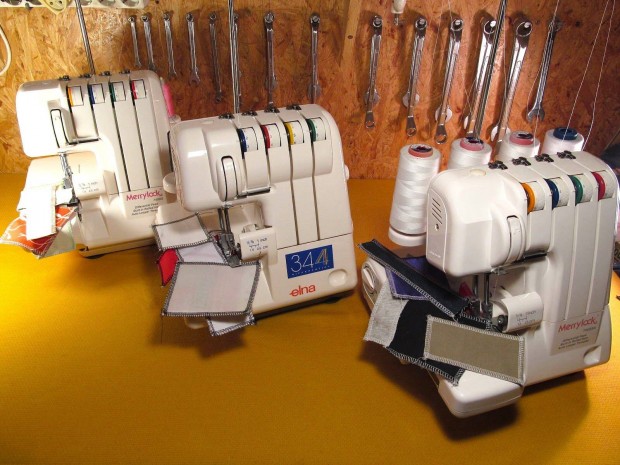 Overlock varrgp 2 v garancival (mr csak az Elna van meg)