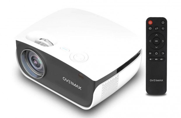 Overmax Multipic 2.5 projektor, Full HD, LED, 2000lm, fehér, új