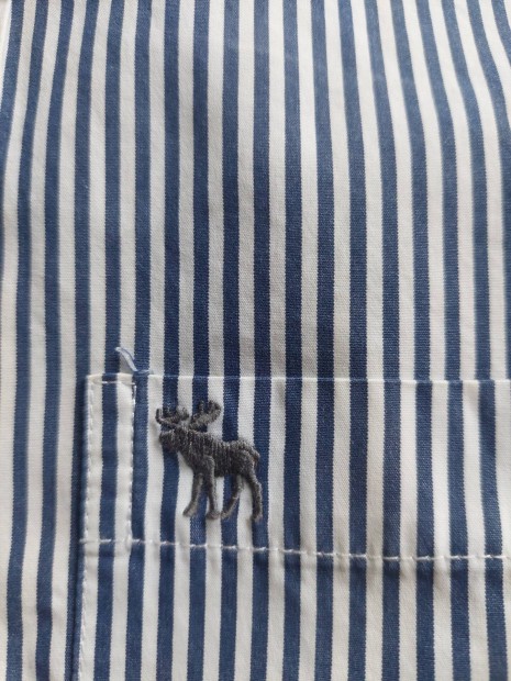 Oversize S csíkos női ing Abercromie & Fitch