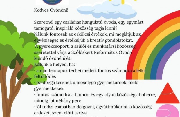Óvodai állás
