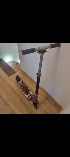 Oxelo decathlon play 5 pink/grey roller teleszkpos max 100kg