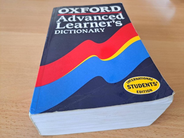 Oxford Advanced Learner's Dictionary angol nyelvkönyv
