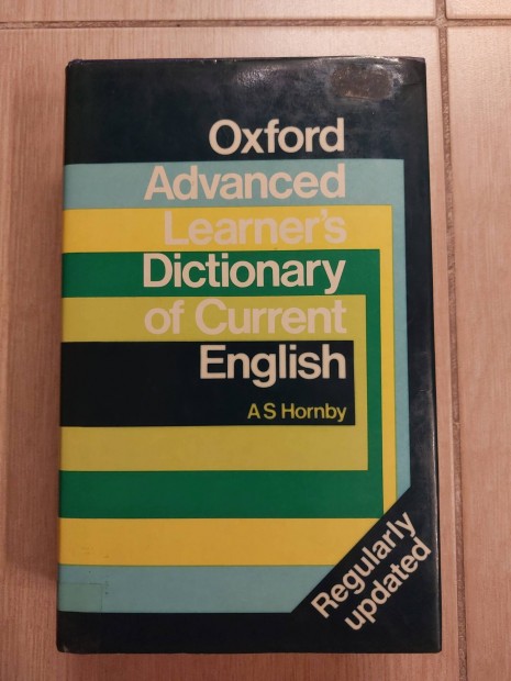 Oxford Advanced Learner's Dictionary(egynyelv sztr)