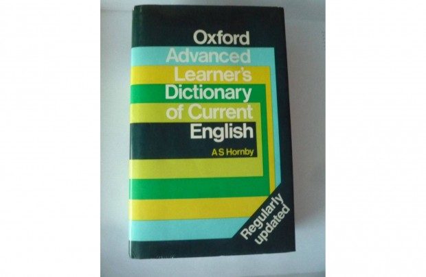 Oxford Advenced learner's Dictionary of current Englich 1963