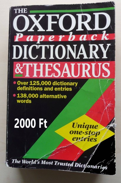 Oxford Dictionary &Thesaurus sztr